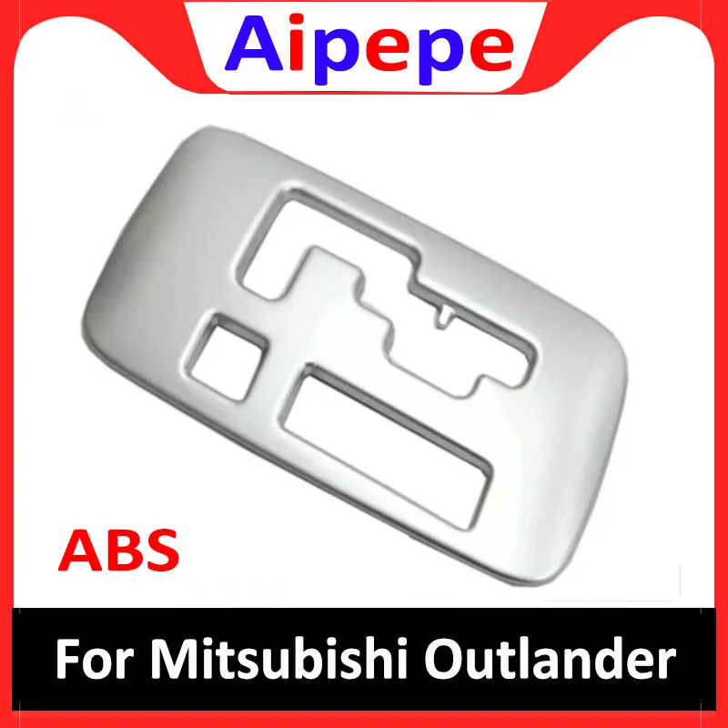 

ABS Trim Car Gear Head Sticker Style Gear Shift Decoration Cover For Mitsubishi Outlander 2013 2014 2015 2016 2017 2018