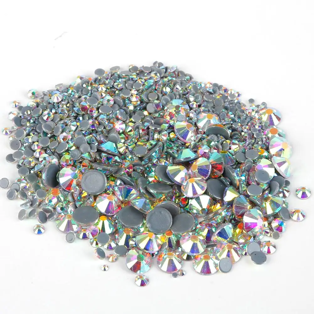 Стразы с плоским дном белого цвета стразы резиновым | Дом и сад