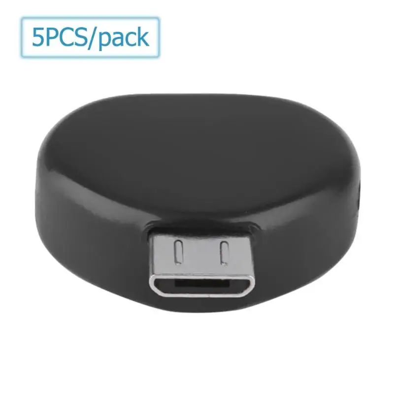 5 шт. OTG конвертер Micro USB Мужской к USB 2,0 Женский адаптер для Android телефона ПК высокоскоростной OTG функция черный внешний вид