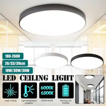 

LED Ceiling Light Ultra Thin ceiling lamp Round Modern Lamp Indoor Lighting for living room Kitchen bedroom 180-260V 18W 30W 36W
