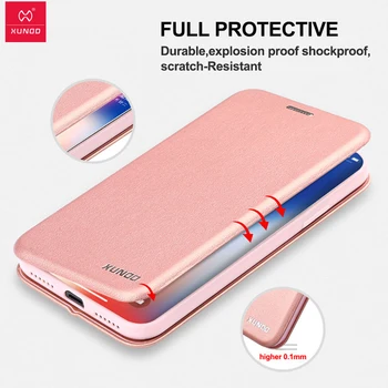 

For iPhone 8 Case Xundd Luxury PU Leather Shockproof Magnetic Flip Case with Card Slot for iPhone 8 Plus for iPhone 7 Plus Case