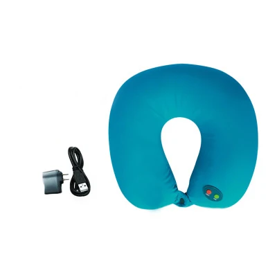 cervical traction Neck Massage U Shape Pillow Electric Vibrating Travel Nap Memory Massager Relax Smart Chip Mode Electronic