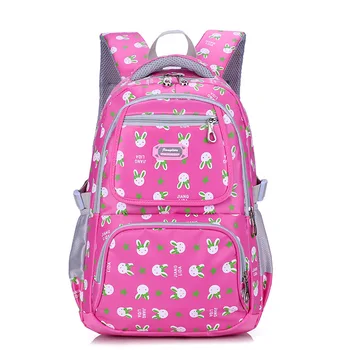 

school Bag Women Girls sthdent Canvas Preppy Style Shoulder Bookbags Pure color Flowers Bag School Travel Backpack