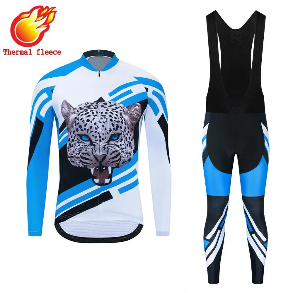 Abbigliamento ciclismo invernale зимний термальный флисовый велокостюм bicicleta ropa hombre equipacion uniforme - Цвет: 3