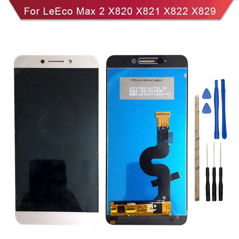 BKparts 5 шт./лот для LeTV LeEco Le Max X820 X821 X822 X823 X829 ЖК-дисплей сенсорный экран стекло