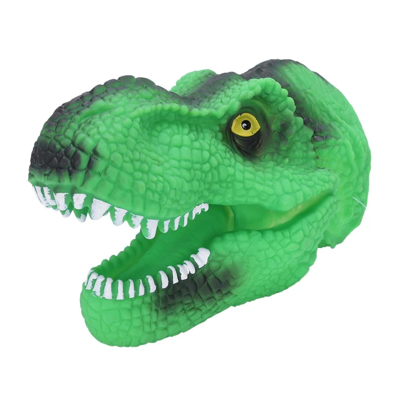 

Soft Vinyl Pvc Dinosaur Hand Puppet Animal Head Hand Puppet Figure Toys Gloves Children Toy Model Gift