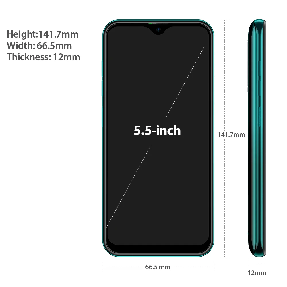 Ulefone Note 8P глобальная версия смартфона Android 10 4G четырехъядерный экран 5 дюйма 8