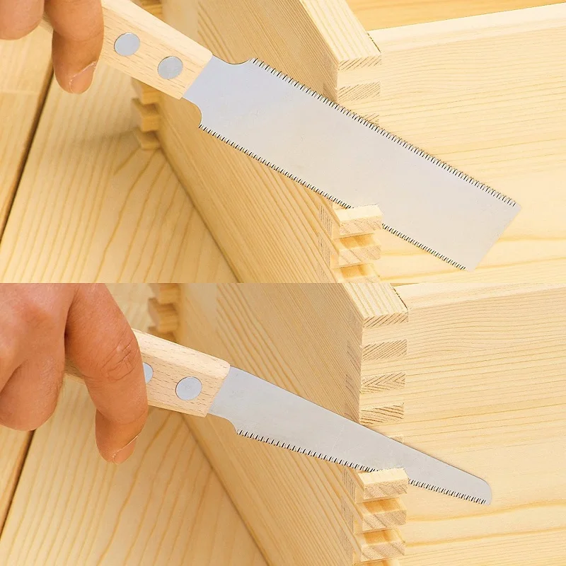 1150/1151 Japanese Joinery saw Flush Cutting Saw Double Edges Fine Woodworking Wood nail cut Made in Japan 2