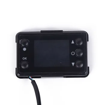 

Time setting LCD Switch 1pc Car Heater Black Interior Accessories Monitor