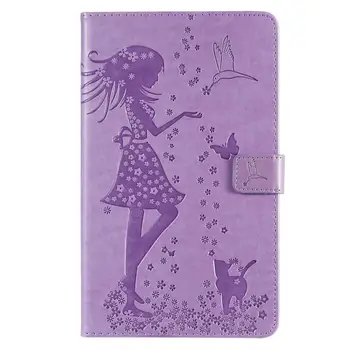 

Case For Samsung Galaxy Tab A SM-T290 SM-T295 8.0 inch 2019 PU Leather Tablet Protective Flip Stand Cover Funda+pen