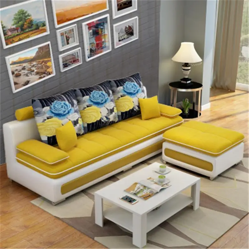 Version L Диван-пуф для Salonu Futon секционный Copridivano Meble Sillon современный набор для гостиной мебель диван - Цвет: Version L