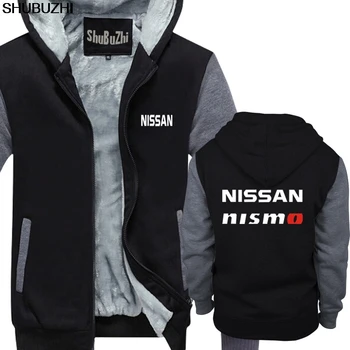 

NISMO winter thick hoodies men black cotton autumn hoody winter fashion top warm coat for male euro size sbz1184