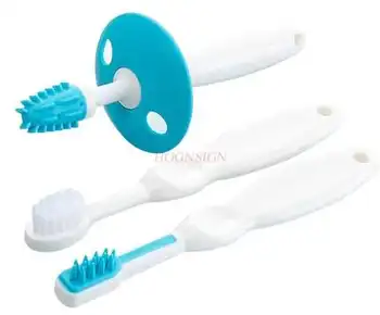 

Baby Baby Child Training Toothbrush Infant Toothbrush Soft Hair Toothbrush 0-1 Year Old Oral Cleaning Sale