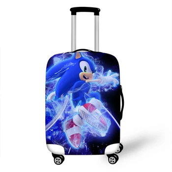 

18-32 Inch Mario Sonic Elastic Luggage Protective Cover Trolley Suitcase Protect Dust Bag Case Cartoon Travel Accessories
