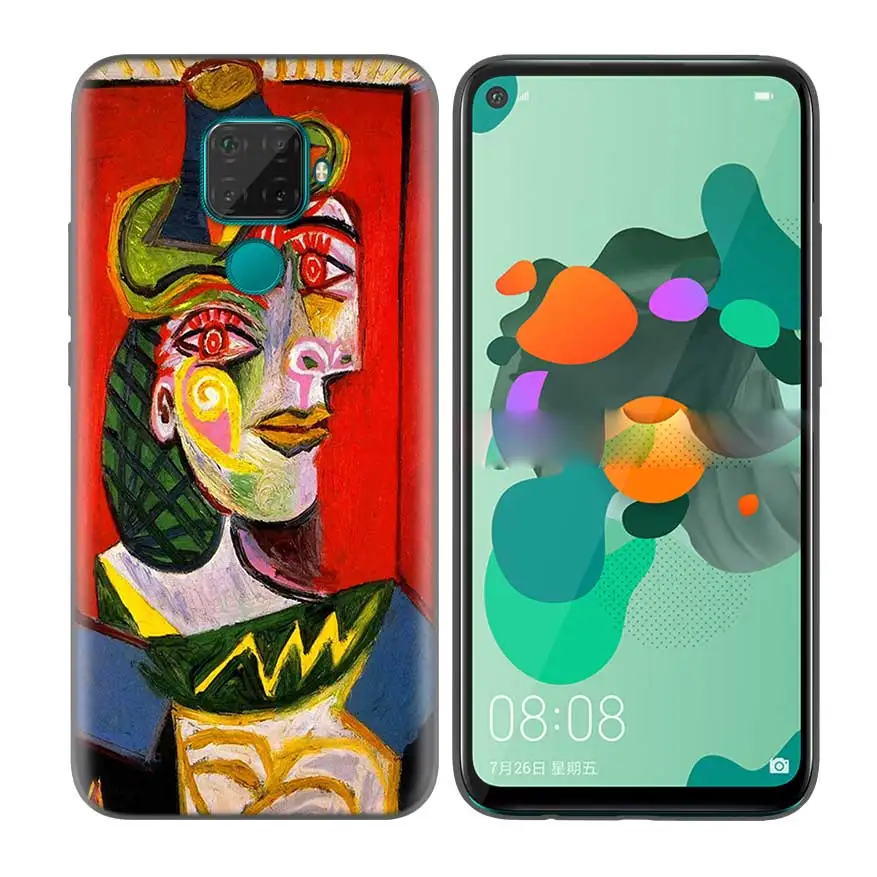 Pablo Picasso абстрактная художественная роспись силиконовый чехол для huawei P Smart Plus P Smart Z Nova 5 5i Pro Y9 Y7 Y6 Y5