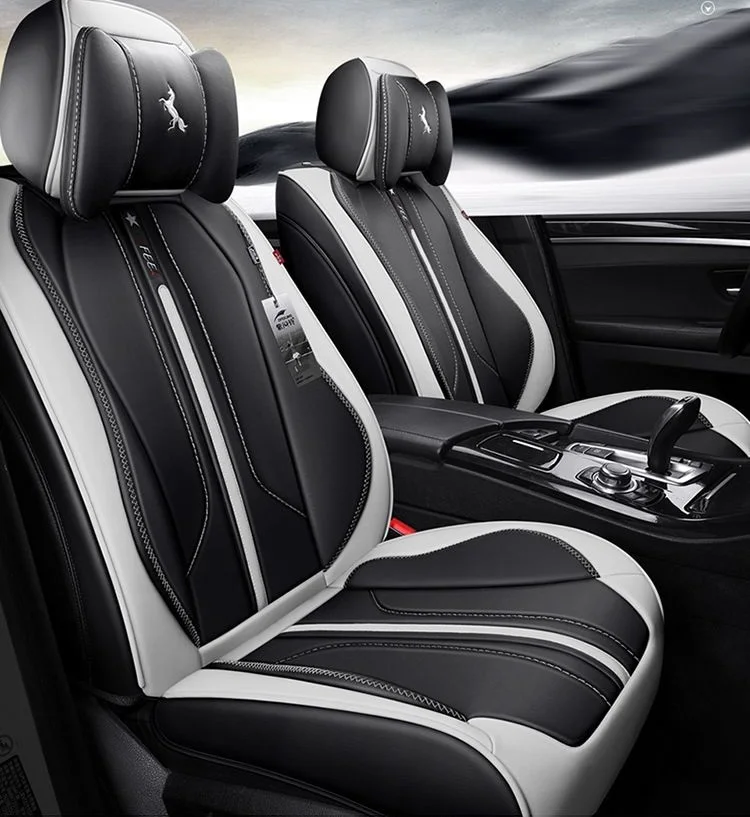Universal Fit Auto Accessoires Stoelhoezen Voor 5-seater Auto Gratis Verzending Top Kwaliteit Duurzaam Leer Vijf Zetels Voor Truck Suv Universal Fit Auto Accessoires Stoelhoezen Voor 5-seater Auto Gratis Verzending Top Kwaliteit Duurzaam Leer Vijf Zetels Voor Truck Suv