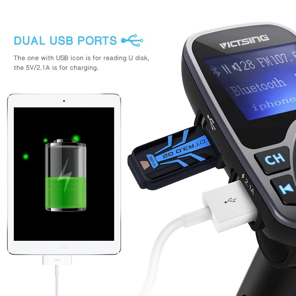 Adapter Mobil Bluetooth Nirkabel 