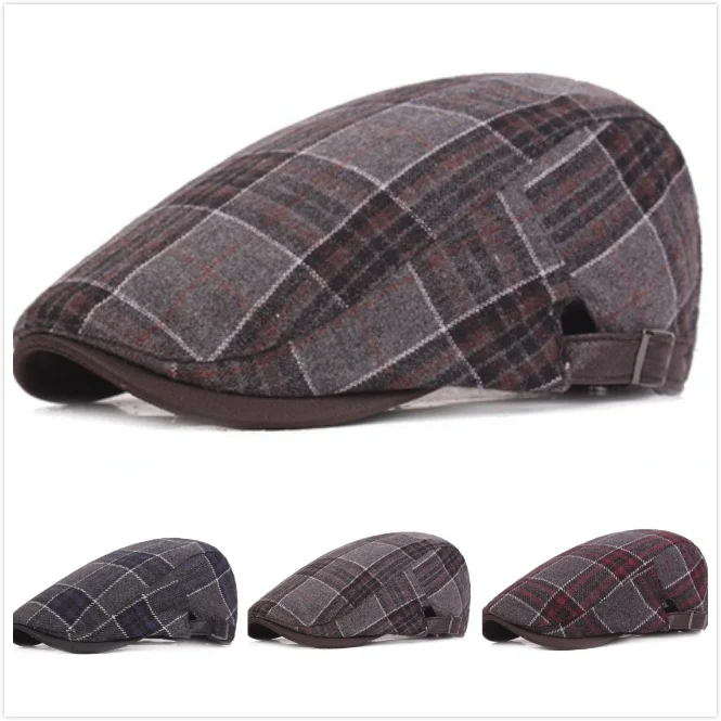 tartan beret hat