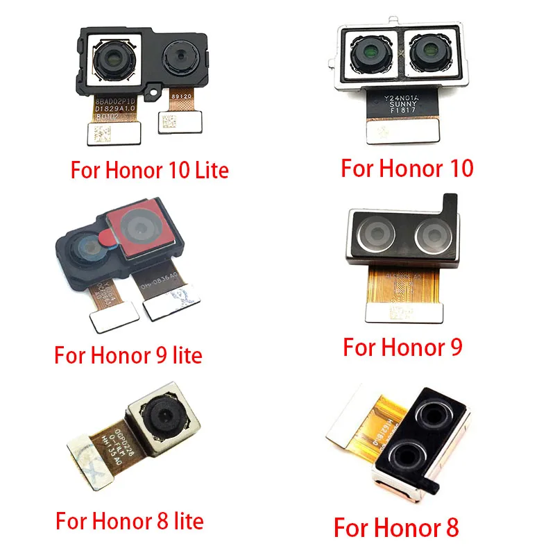 5 шт./лот Задняя накладка на заднюю камеру для Huawei Honor 8 9 10 20 Lite 7X 8X Max / 6X GR5 2017