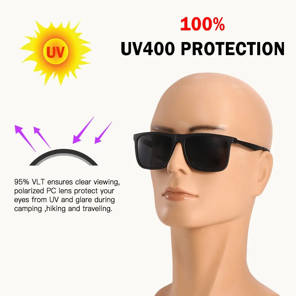 Солнцезащитные очки для велоспорта, UV400, защитные солнцезащитные очки, поляризационные линзы, солнцезащитные очки для мужчин и женщин, для велоспорта, кемпинга, путешествий