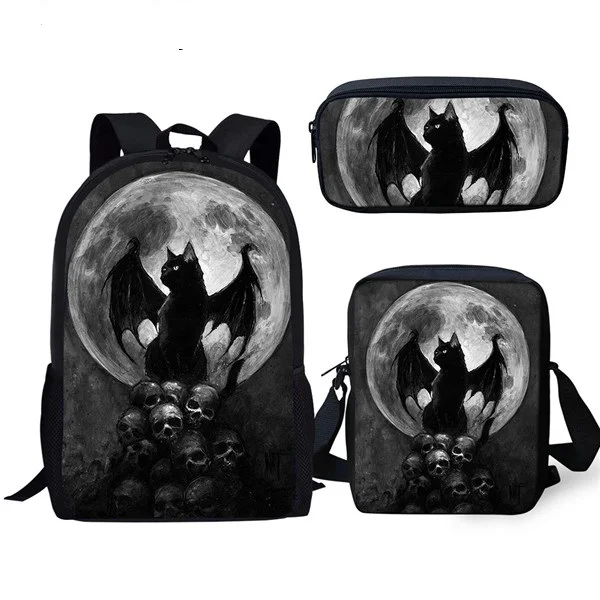 FORUDESIGNS-Gothic-Black-Cat-School-Bags-3Pcs-set-For-Girl-Boy-Casual-3D-Women-Backpack-Orthopedic.jpg_640x640 (2)