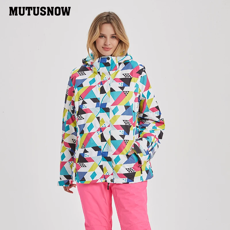 

Women's Snowboard Jacket Skiing 2020 New Women Snow Windproof Waterproof Breathable Colorful Clothes Winter Jacket Women Skiing