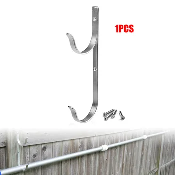 

1pcs Pool Aluminum Pole Hangers For Leaf Skimmer Brushes Garden Tool Leaf Skimmer Brushes Garden Tool