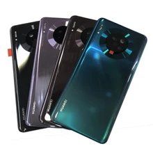 Mate30 Original Back glass Cover For Huawei Mate 30 TAS-L29, Back Door Replacement Hard Battery Case, Rear Housing Cover