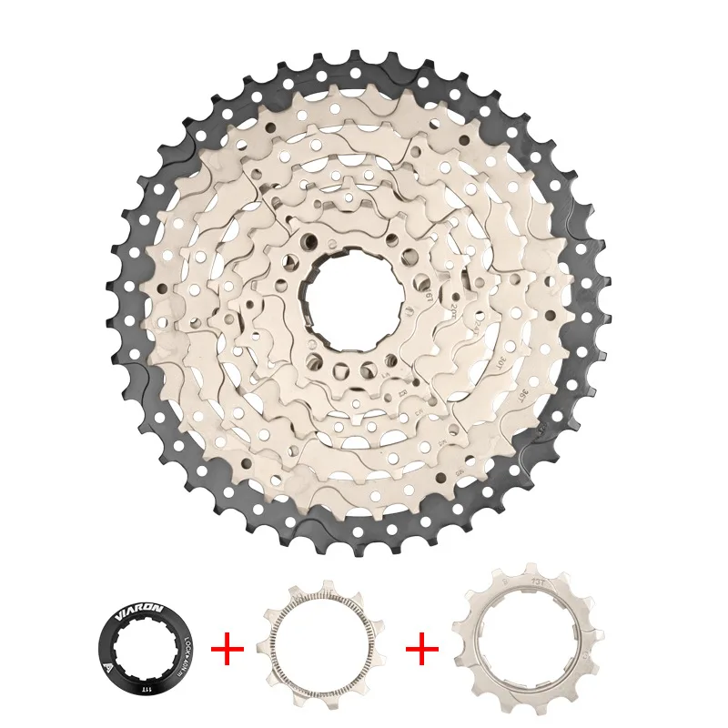 Спортивный 8 скоростей 11-42T MTB кассета велосипедная Звездочка свободного хода 8S горный велосипед свободного хода 42T Сверхлегкий 451g Высокое качество