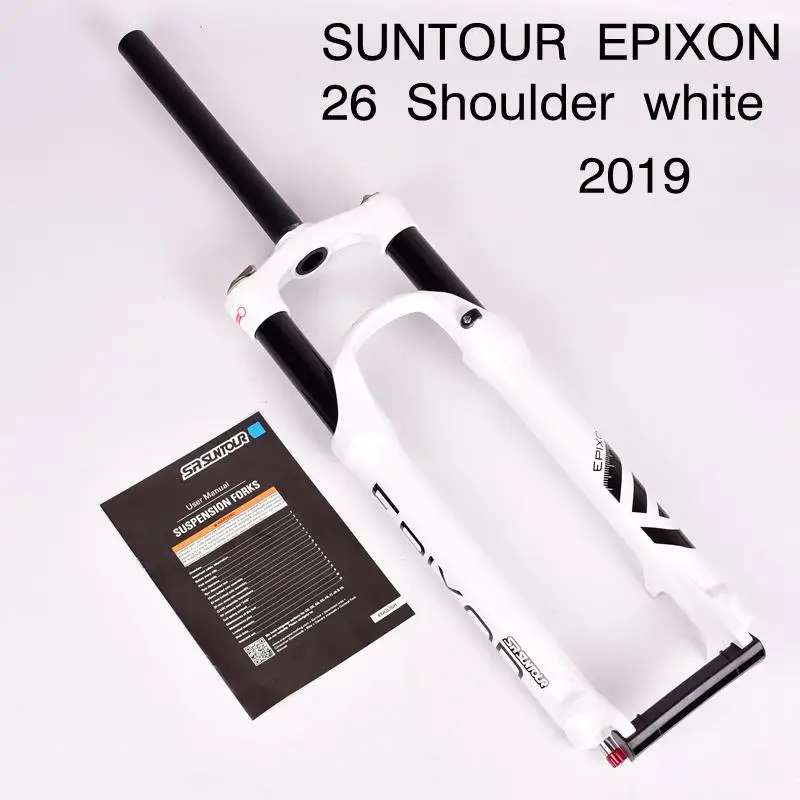 Велосипедная вилка SUNTOUR EPIXON 26/27,5/29er 100 мм для горного велосипеда, велосипедная амортизирующая передняя вилка, дистанционная подвесная вилка