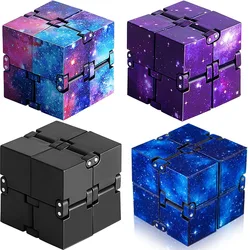 Cube infini pour adultes, jeu de main magique, Puzzle de bureau, boule de décompression, anti Stress, jouets pour autisme 
