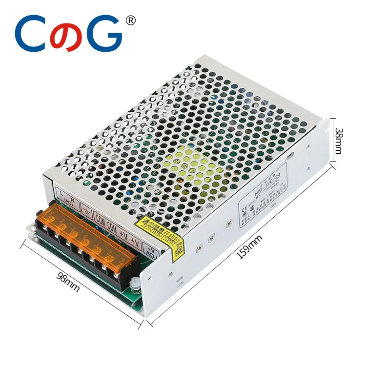 CG MS Series 1-100 Вт 120 Вт 150 Вт 200 Вт импульсный источник питания 110 В/220 В до 5 в 12 В 24 В светодиодный блок питания CCTV AC до DC
