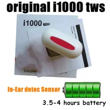10 шт./лот i1000 TWS+ датчик обнаружения в ухо Сенсорная Функция+ Рог F13+ Беспроводная зарядка Bluetooth 5,0 8D Бас Звук гарнитура PK i2000