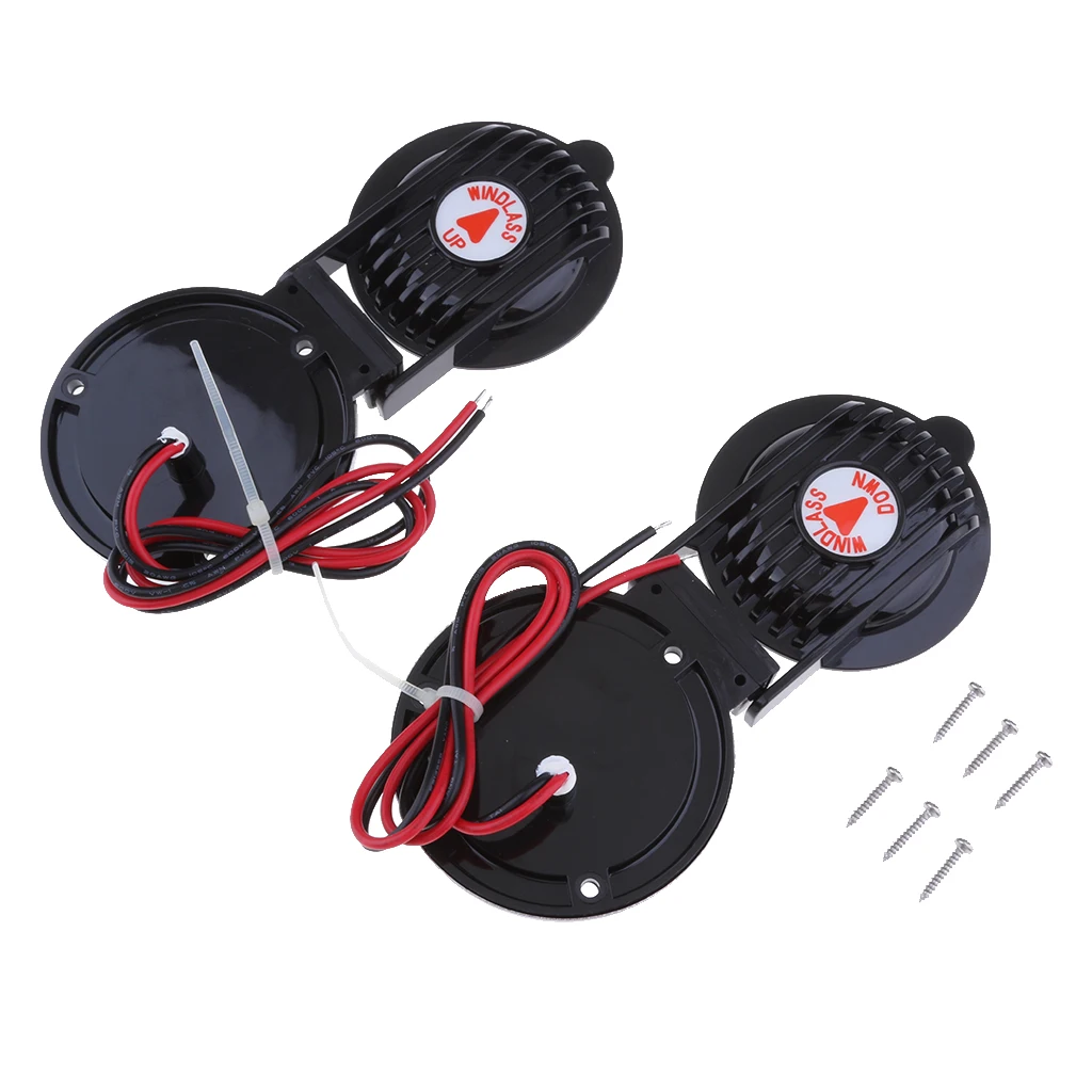 Marine Boat Anchor Windlass Winch Foot Compact Switch Up/Down