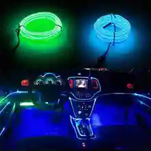 Automobil Dekorative LED Atmosphäre Kalt Licht Im Auto Atmosphäre Lampe Umgerüstet Licht Linie 360 Grad Beleuchtung