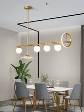 Plafonnier led au design nordique simpliste, design créatif et luxueux, éclairage d'intérieur, luminaire décoratif de plafond, idéal pour un restaurant ou un bar