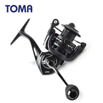 

TOMA Spinning Fishing Reel 11+1BB 5.2:1 2500 Series 8kg Max Drag Spinning Reel Boat Rock Carp Fishing Wheel Tackle
