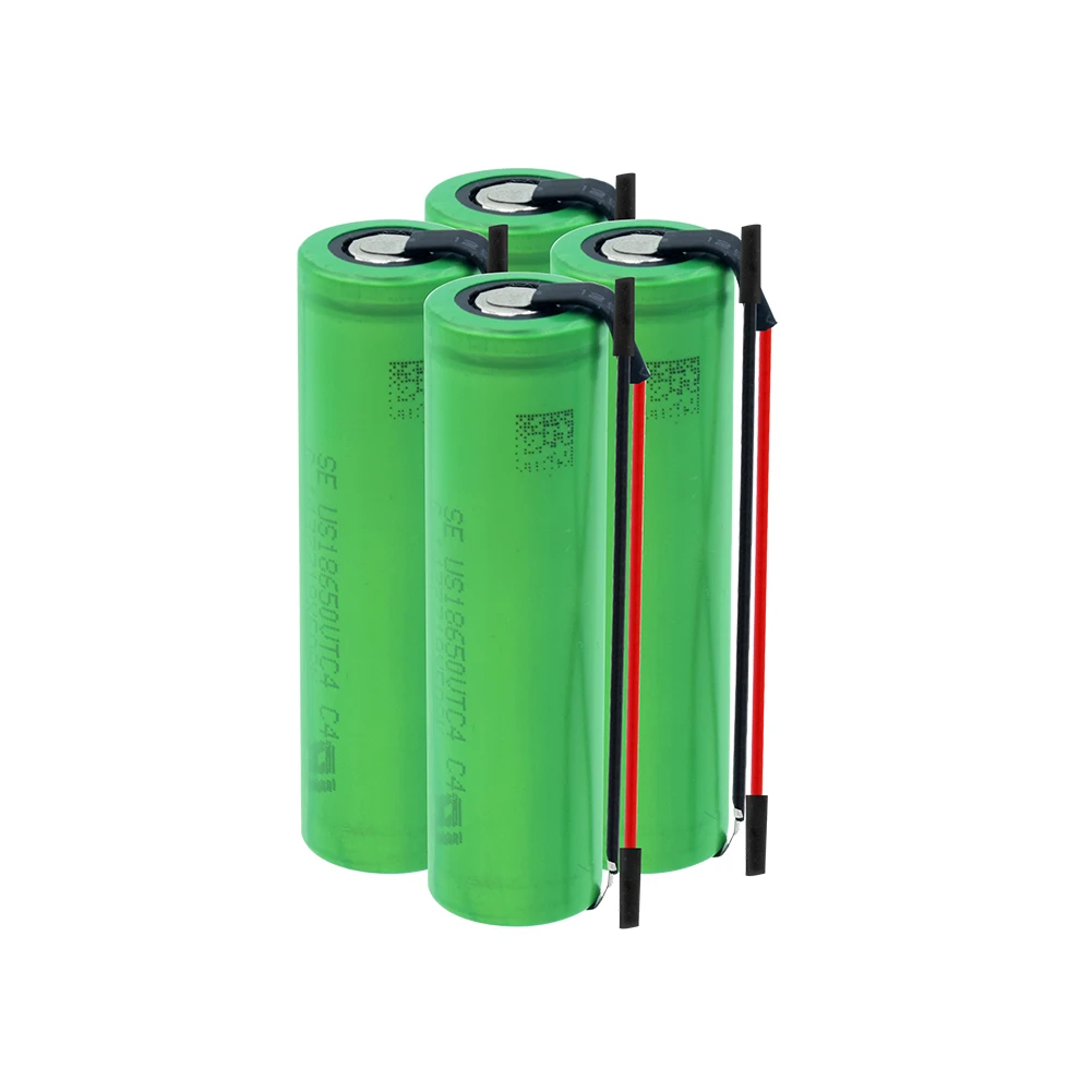 3.6V VTC4 18650 Li-ion Battery 2100mAh High drain 30A Rechargeable battery For US18650VTC4 Vape LED Torch+DIY Silica gel Cable |