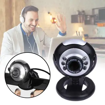 

360 degrees rotatable 2.0 HD Webcam USB Camera Video Recording Web Camera For Computer PC Laptop Desktop Webcam Camera