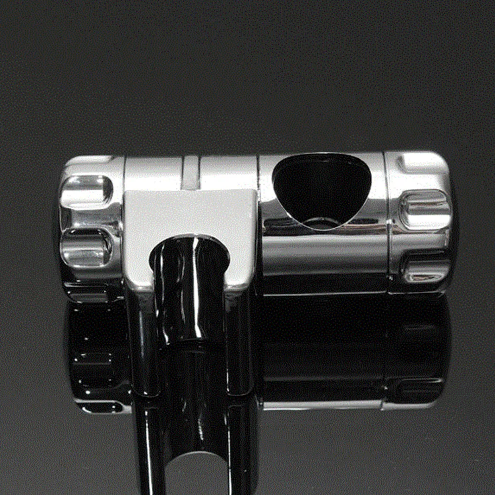 Shower Holder Tube Bathroom ABS Plastic Bracket Adjustable Rail Slide Bar Clamp Replacement