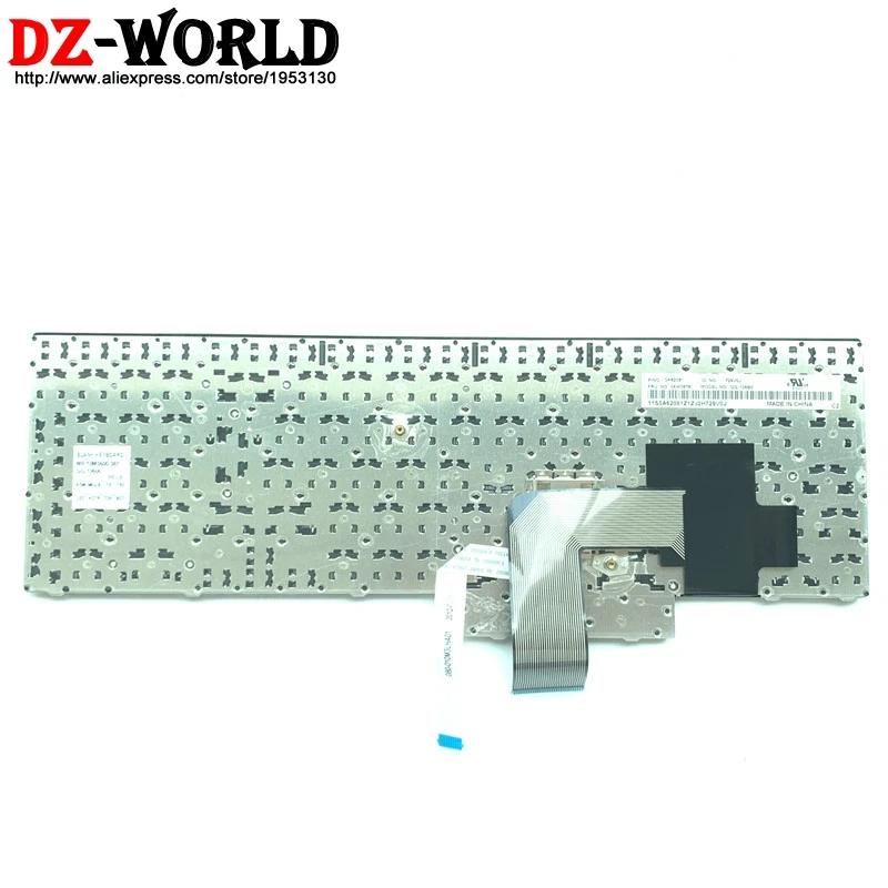 BUL Бельгийская клавиатура для lenovo Thinkpad E520 E525 Belgium Teclado 04W0842 04W0878