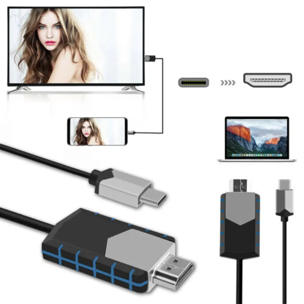4K Usb type C к Hdmi Hdtv кабель адаптер для samsung Galaxy S10 S9 Note 10+ Pro Tc03 кабель конвертер адаптер