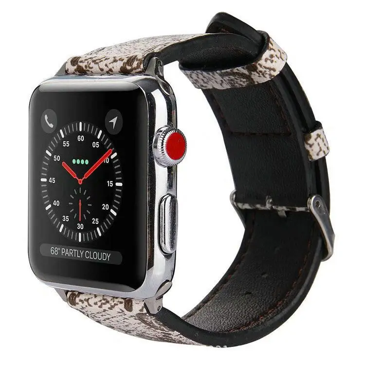 Ремешок для часов Apple watch Series 4 3 2 1 из натуральной кожи 38 42 40 44 мм|Смарт-часы| |