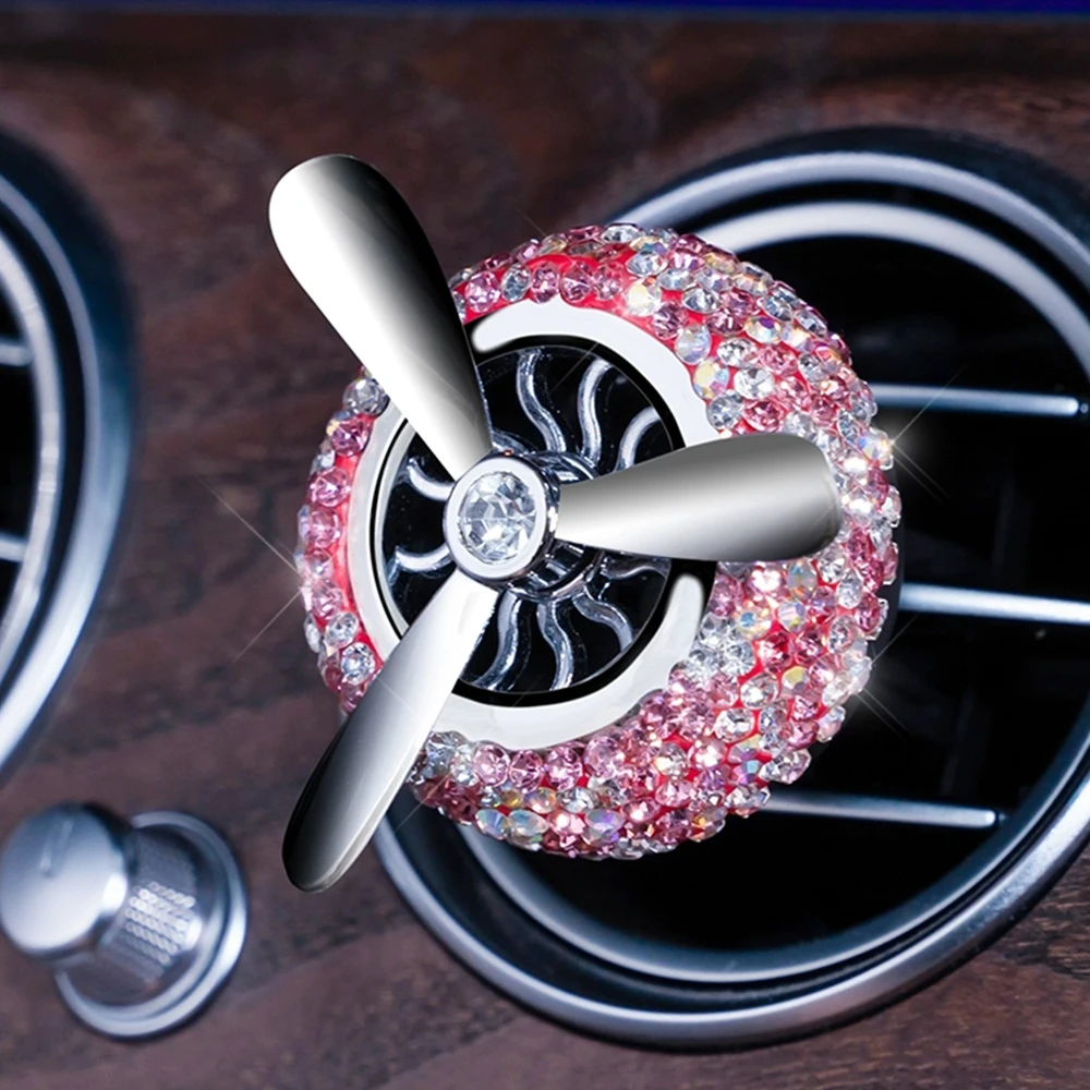 

Car Smell Air Freshener Conditioning Auto Vent Outlet Perfume Clip Fresh Aromatherapy Fragrance Air Force 3 Air Freshener New