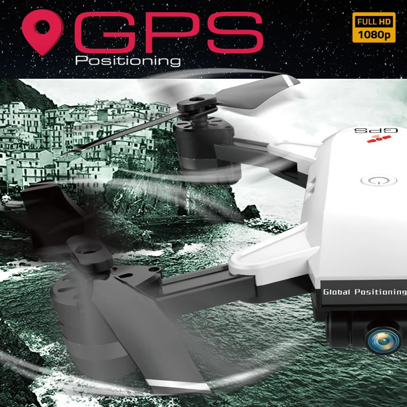 OTPRO H19S Квадрокоптер с камерой мини Дрон GPS 4k rc вертолет Дроны с камерой HD Профессиональный VS E520S S167 SG901 игрушки