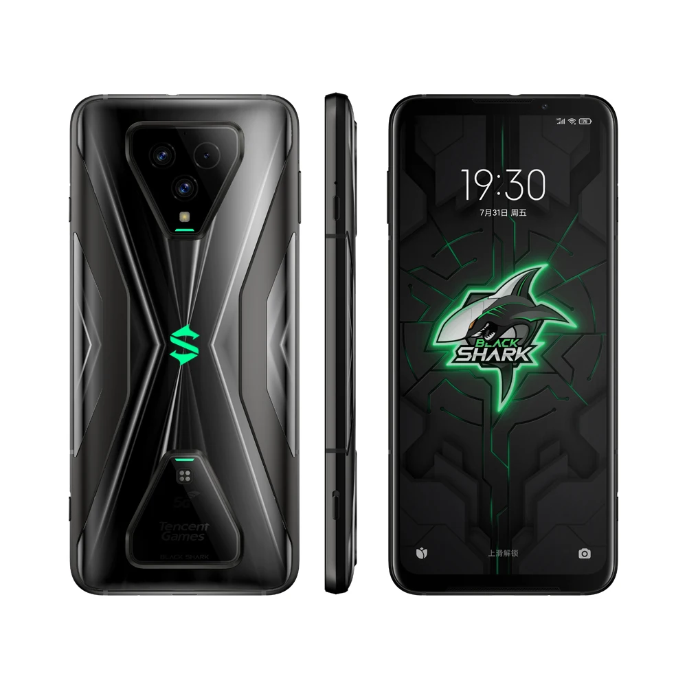 Xiaomi Black Shark 3S Smart Phone Andriod Snapdragon 865 2400*1080 64MP Camera Fast Charge Dual SIM Fingerprint CN Version Xiaomi Black Shark 3S Smart Phone Andriod Snapdragon 865 2400*1080 64MP Camera Fast Charge Dual SIM Fingerprint CN Version