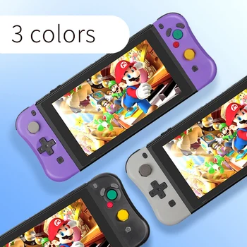

Bluetooth Game Controller With Double Shock NFC Replacement Joy-Con for Nintendo Switch Game Console Purple