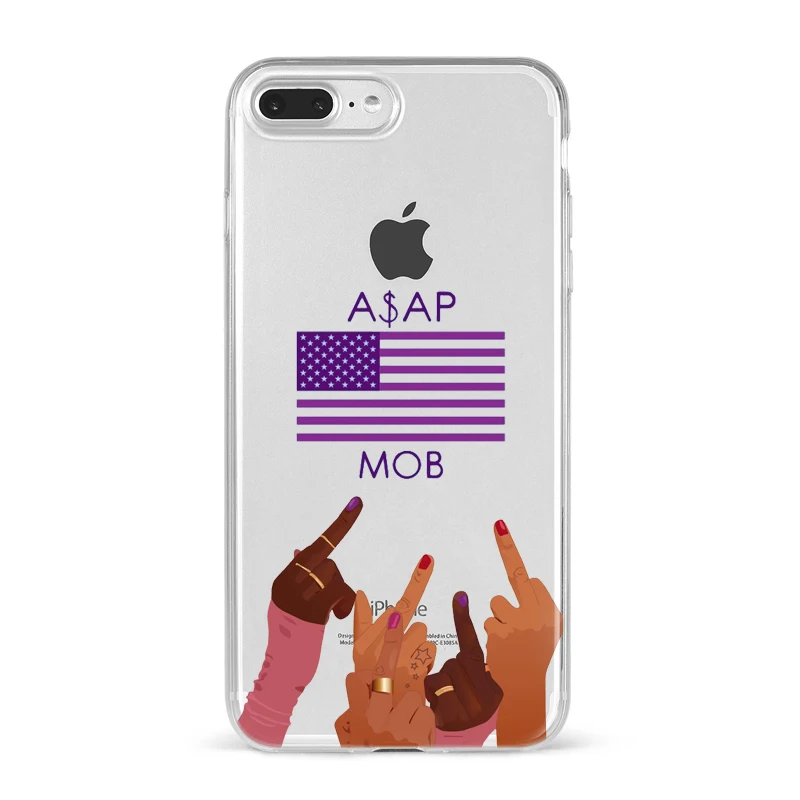 ASAP Rocky TESTING Rapper Rap хип-хоп Мягкий Силиконовый ТПУ чехол для телефона для iphone 11 Pro Max XS Max XR X 5 5S SE 6 6s 7 8 plus - Цвет: TPU