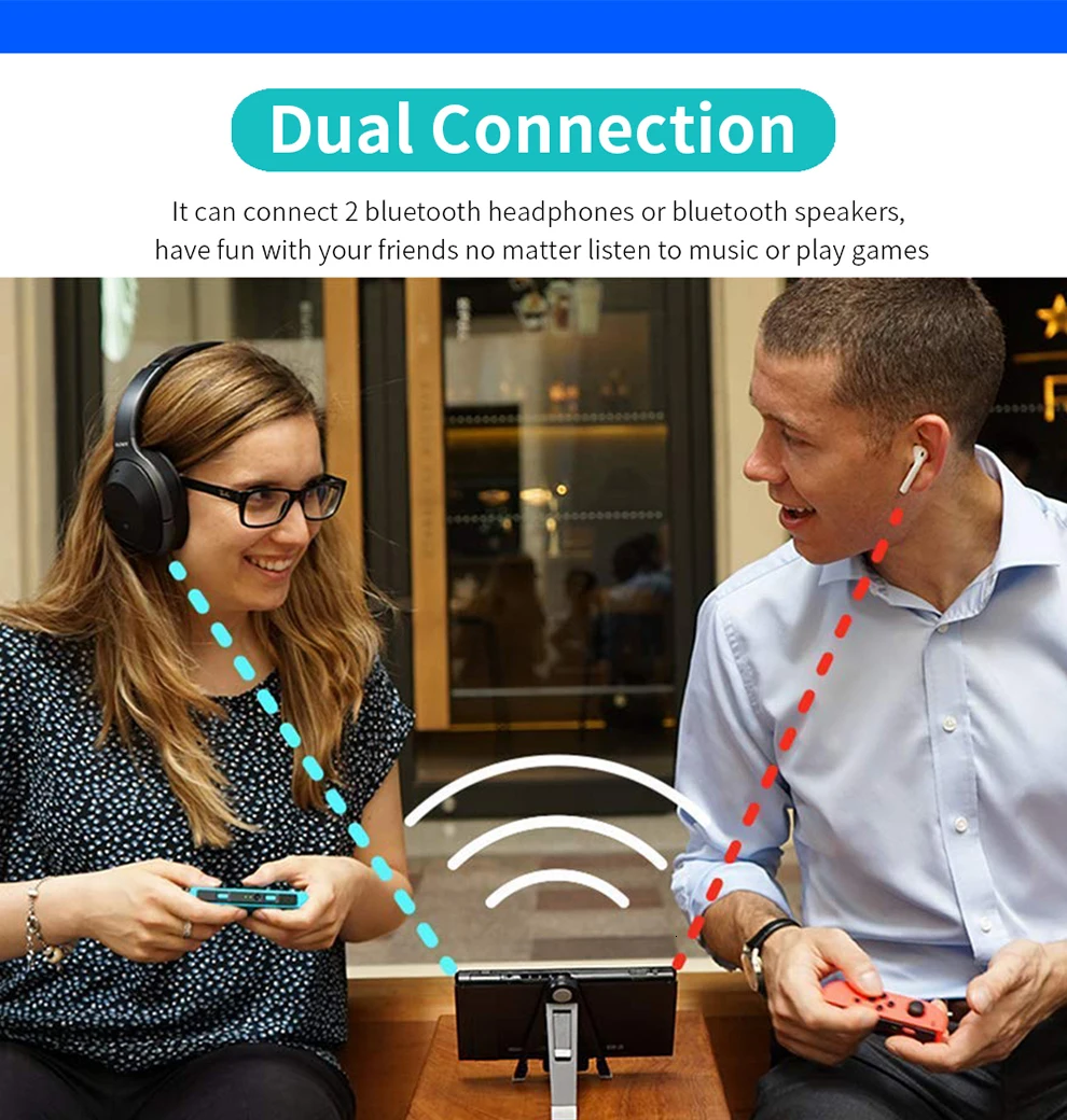 SeenDa type C Bluetooth 5,0 аудио передатчик Aptx LL type-C беспроводной адаптер для телевизионные наушники беспроводной аудио Частотный пусковой установки