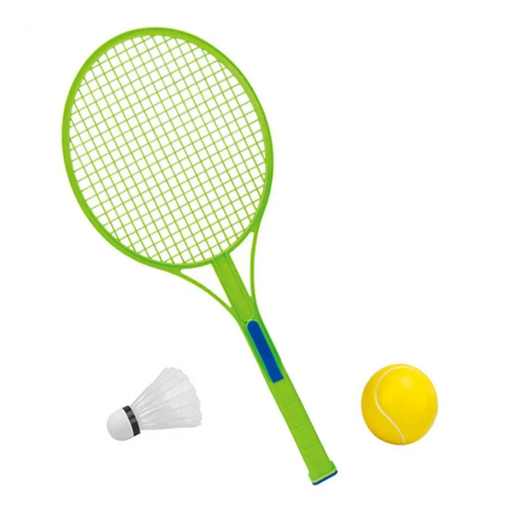 Tennis Rackets Badminton Racquets Set for Childrens Kids Tennis Racket Set with Ball Portable Parent-Child Campaign Sport Toys Indoor Outdoor Training Equipment 